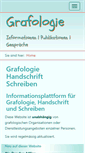 Mobile Screenshot of grafologie.ch